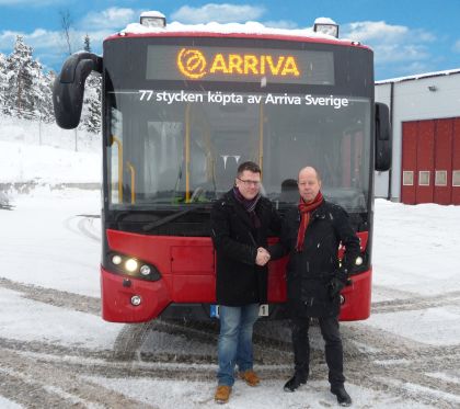 4 x VDL a Citea: 60 autobusů pro Rheinbahn v Německu, 77  pro Arrivu ve Švédsku,