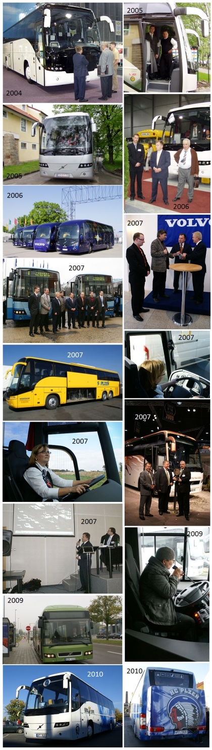 10 let zastoupení Volvo Buses v ČR