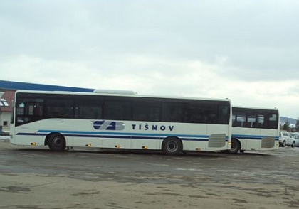 Autobusová pohlednice z Nového Města na Moravě