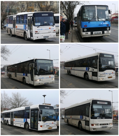 Návrat do Szegedu I.: Autobusy na autobusovém nádraží