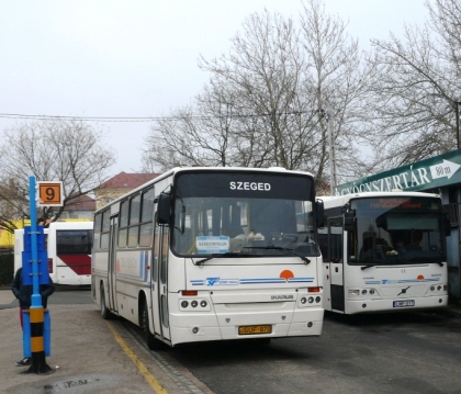 Návrat do Szegedu I.: Autobusy na autobusovém nádraží