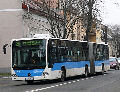 Návrat do Szegedu II.: Autobusy v městské a příměstské dopravě 