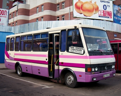 Autobusové a trolejbusové putování po Ukrajině VI.  Rivne - autobusy  