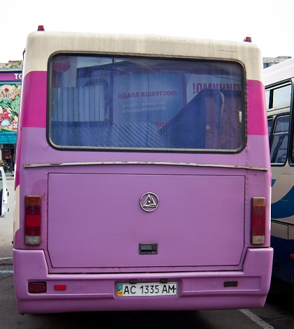 Autobusové a trolejbusové putování po Ukrajině VI.  Rivne - autobusy  