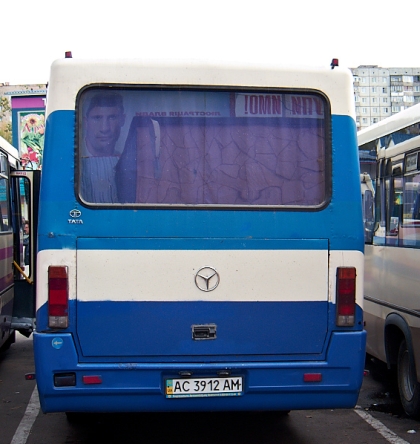 Autobusové a trolejbusové putování po Ukrajině VI.  Rivne - autobusy  