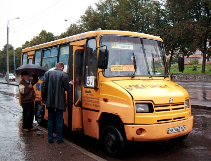 Autobusové a trolejbusové putování po Ukrajině VI.  Rivne - autobusy  