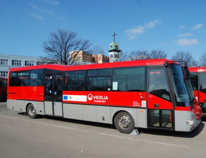 Veolia Transport Morava přebírá 14 nových autobusů SOR pro Moravskoslezský kraj 