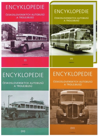 Vychází již pátý díl Encyklopedie československých autobusů a trolejbusů