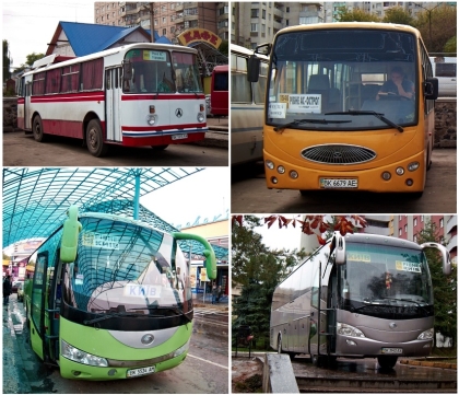 Autobusové a trolejbusové putování po Ukrajině VII.  Rivne - autobusy  