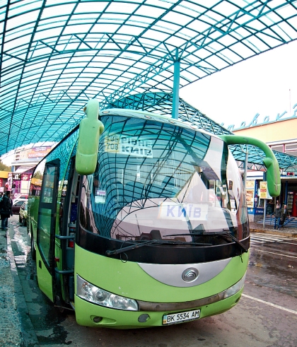 Autobusové a trolejbusové putování po Ukrajině VII.  Rivne - autobusy  