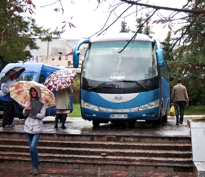 Autobusové a trolejbusové putování po Ukrajině VII.  Rivne - autobusy  