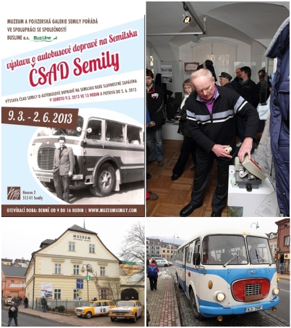 Semilské muzeum a BusLine společně zahájily výstavu o autobusové dopravě