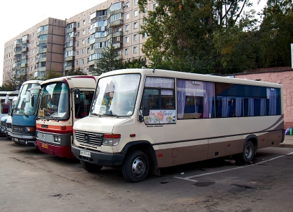 Autobusové a trolejbusové putování po Ukrajině VII.  Rivne - autobusy  