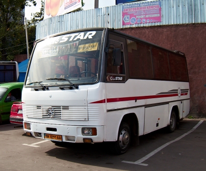 Autobusové a trolejbusové putování po Ukrajině VII.  Rivne - autobusy  