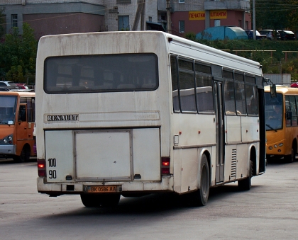 Autobusové a trolejbusové putování po Ukrajině VII.  Rivne - autobusy  