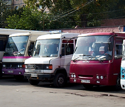 Autobusové a trolejbusové putování po Ukrajině VII.  Rivne - autobusy  