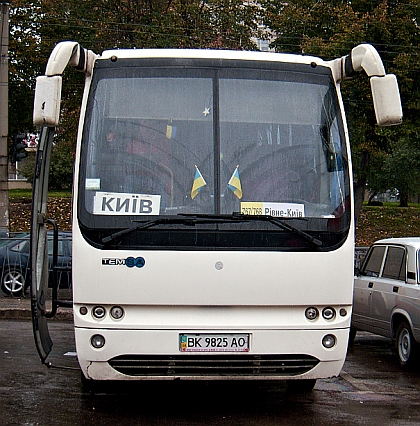 Autobusové a trolejbusové putování po Ukrajině VII.  Rivne - autobusy  