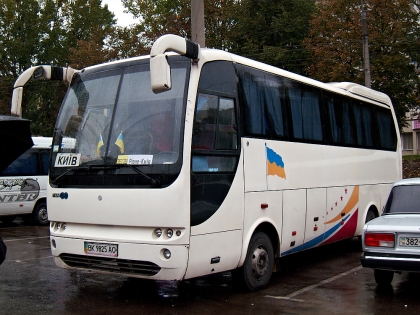 Autobusové a trolejbusové putování po Ukrajině VII.  Rivne - autobusy  