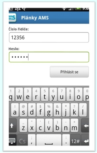 AMSBUS: Mobilní aplikace Plánky AMS umožňuje pomocí mobilních zařízení 