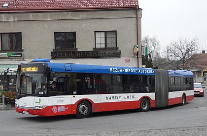 Dopravce Martin Uher zařadil 2.4.2013 do provozu autobus Solaris Urbino 18m