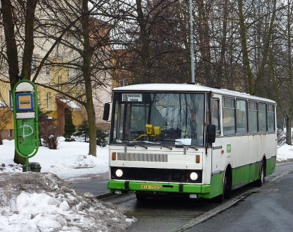 Z rozlučkové fotojízdy s poslední Karosou řady 700 ve 3ČSAD