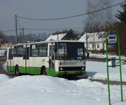 Z rozlučkové fotojízdy s poslední Karosou řady 700 ve 3ČSAD