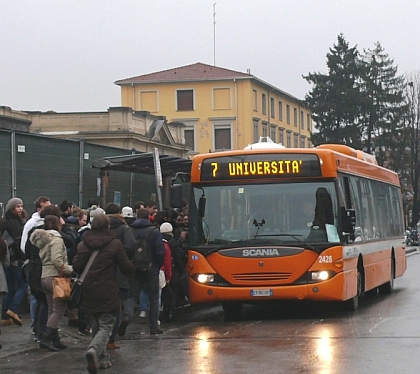 Čtyřhvězdičková doprava v italské Parmě