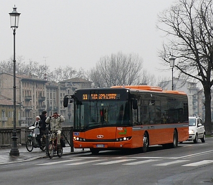 Čtyřhvězdičková doprava v italské Parmě