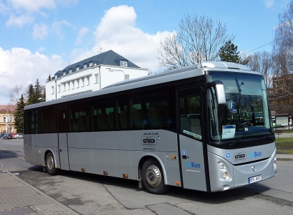 Nový zájezdový autobus Irisbus Evadys H pro ČSAD Frýdek-Místek 