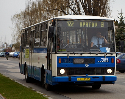 Rozlúčka s autobusy Karosa B732 19. dubna 2013 v Praze.