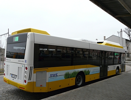 Znojmo - město s autobusy na stlačený zemní plyn (CNG)