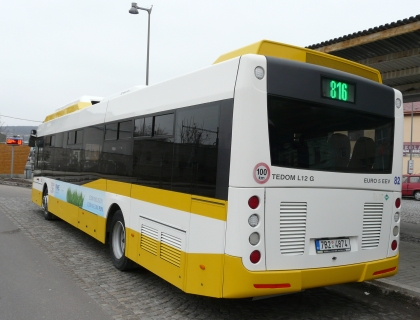 Znojmo - město s autobusy na stlačený zemní plyn (CNG)