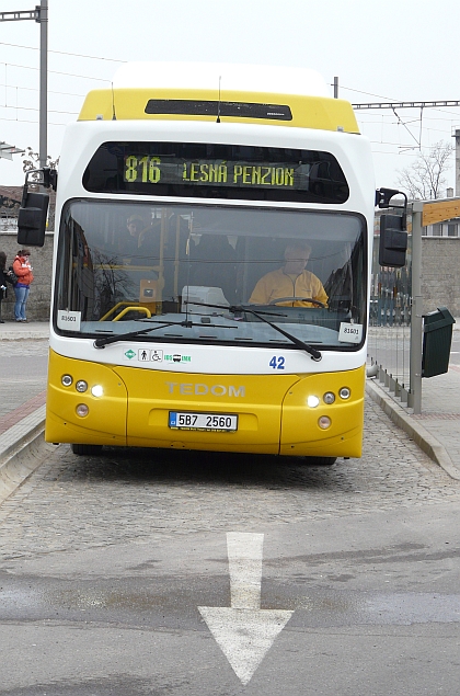 Znojmo - město s autobusy na stlačený zemní plyn (CNG)