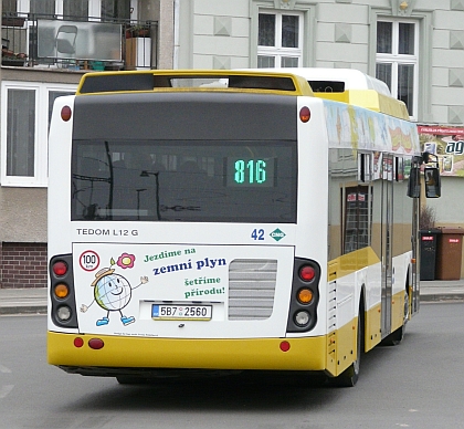 Znojmo - město s autobusy na stlačený zemní plyn (CNG)