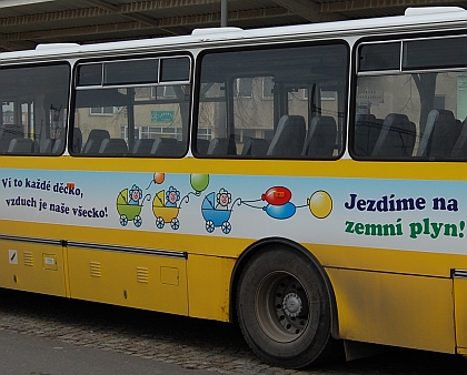 Znojmo - město s autobusy na stlačený zemní plyn (CNG)