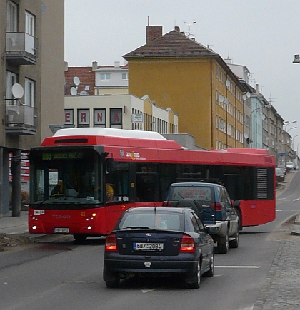 Znojmo - město s autobusy na stlačený zemní plyn (CNG)