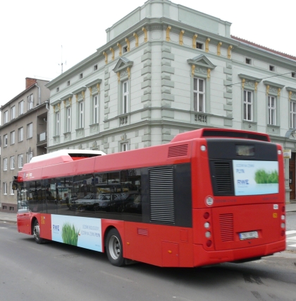 Znojmo - město s autobusy na stlačený zemní plyn (CNG)