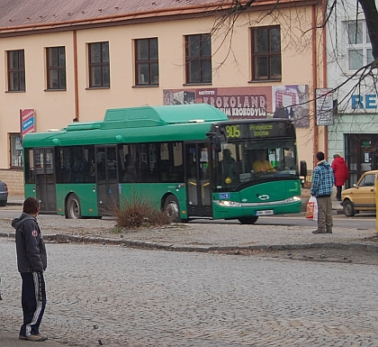 Znojmo - město s autobusy na stlačený zemní plyn (CNG)