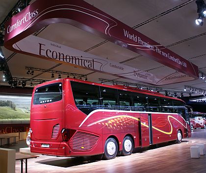 Setra získala ocenění 'red dot design',