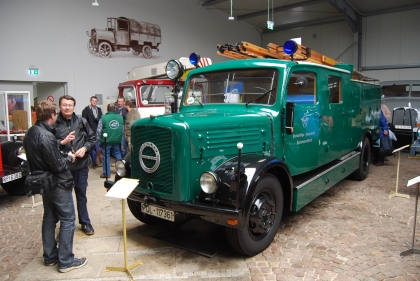 Muzeum užitkových vozidel v německém Hartmannsdorfu