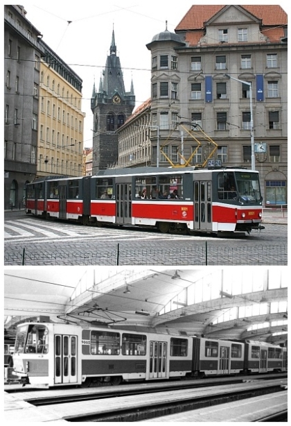 Pražský dopravní podnik se rozloučil se starým modelem tramvají KT8D5