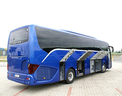 Pravděpodobně prvním zaregistrovaným autobusem  EURO 6 v ČR je Setra S 515 HD