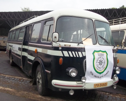 Z letošního 14. celostátního srazu českých historických autobusů v Lešanech