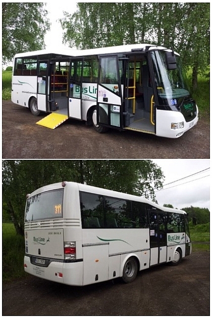 V MHD Turnov nový malokapacitní autobus  SOR BN 8,5