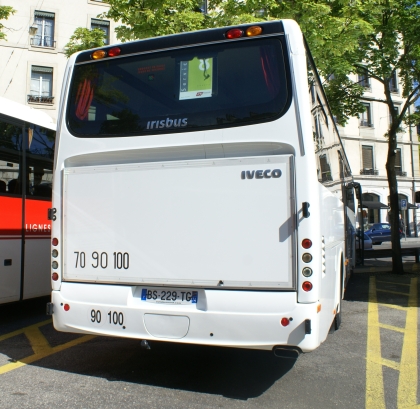 Ženeva: Na autobusovém nádraží Gare Routiere na Place Dorciere 