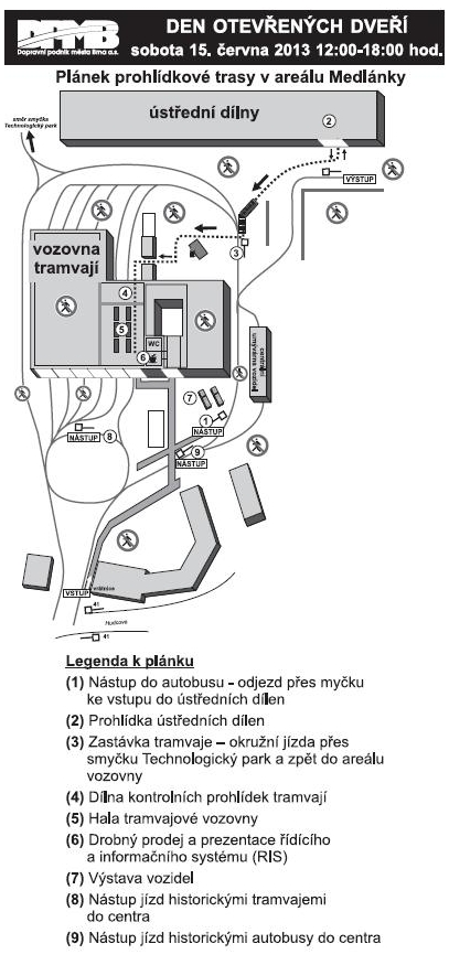 Dopravní nostalgie v rámci festivalu Brno, město uprostřed Evropy