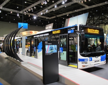 UITP 2013: Autobusová řešení MAN pro udržitelnou mobilitu ve městech