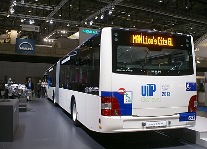 UITP 2013: Autobusová řešení MAN pro udržitelnou mobilitu ve městech