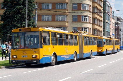 Z  'Rozlúčkové jízdy s vozy 15 Tr'  ve Zlíně 8.6.2013