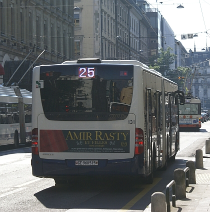 Ženeva: Autobusy nejen s hvězdou